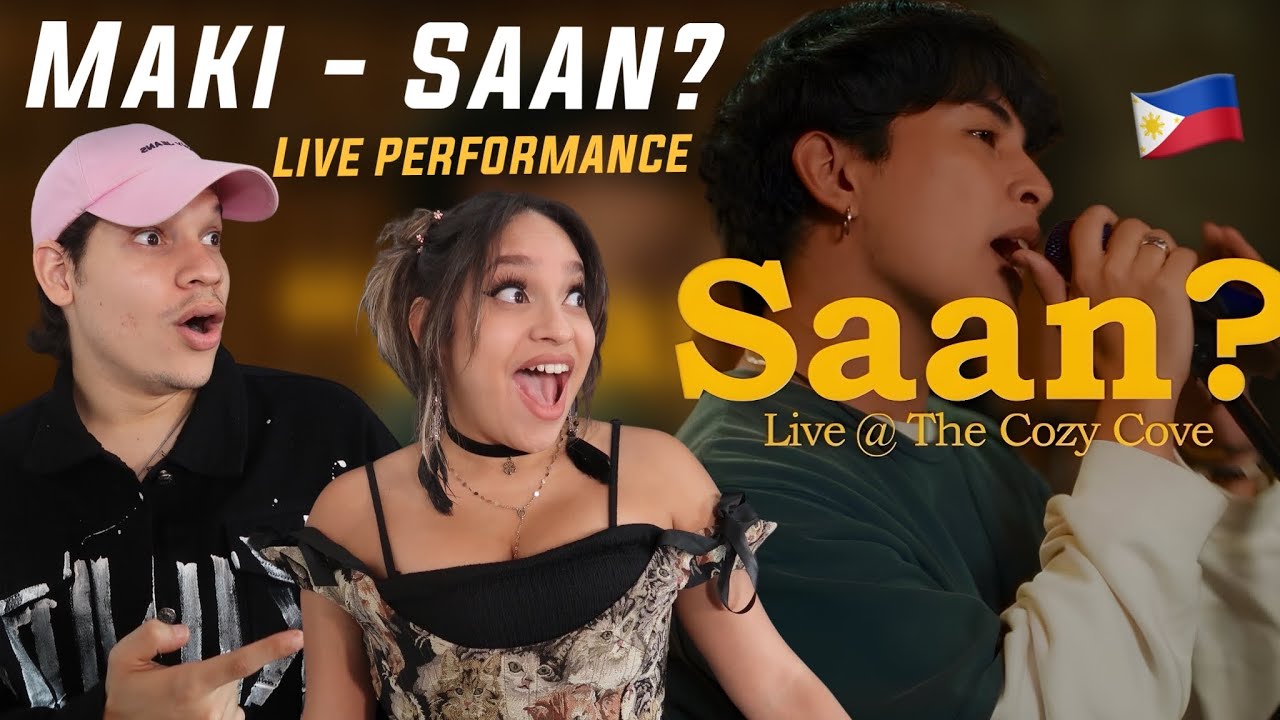 OPM IS Thriving!! Latinos react to Saan? (Live at The Cozy Cove) - Maki