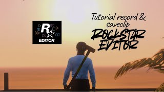 Tutorial cara record & saveclip di FiveM | GTA V Roleplay | Rockstar Editor
