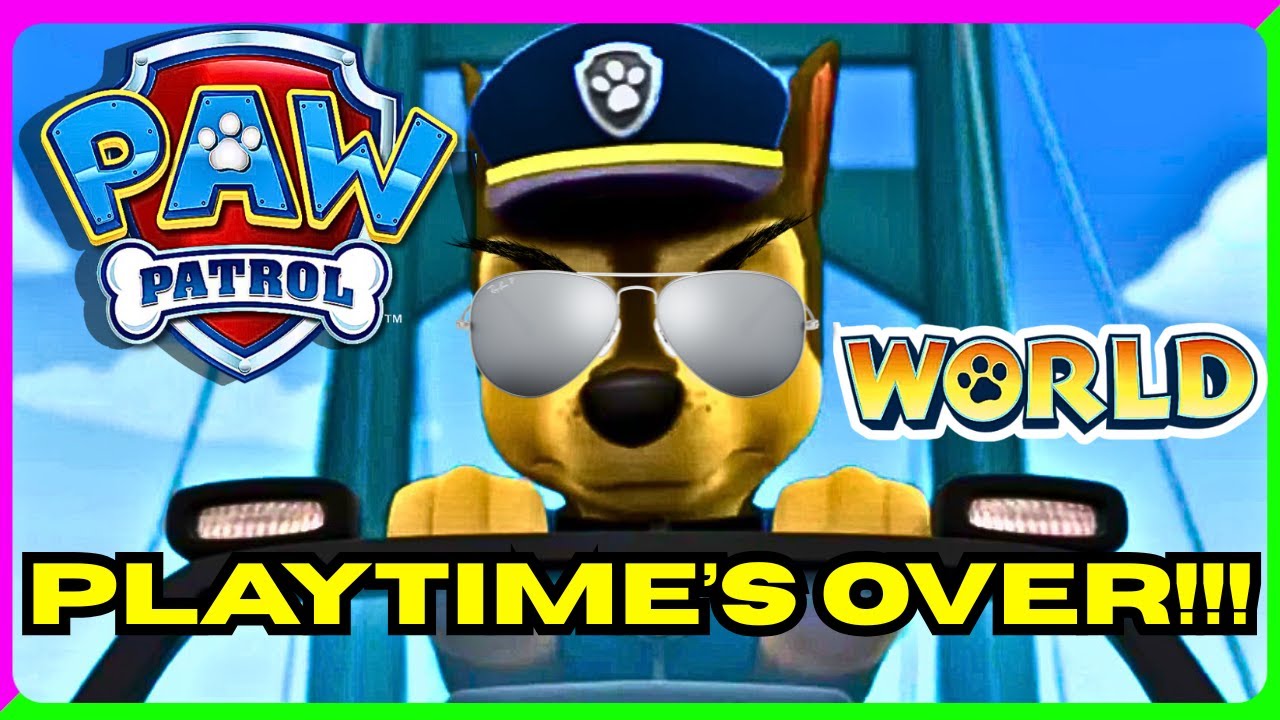 UNEXPECTED REACTION to Paw Patrol World on the PS5!!!