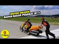 MESIN PESAWAT JET DI PINDAH KE MOTOR ?? GINI KECEPATANYA ..