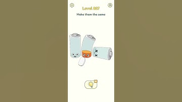 Walkthrough dop 2 level 827 Make them the same   #shorts #song #dop2gameplay