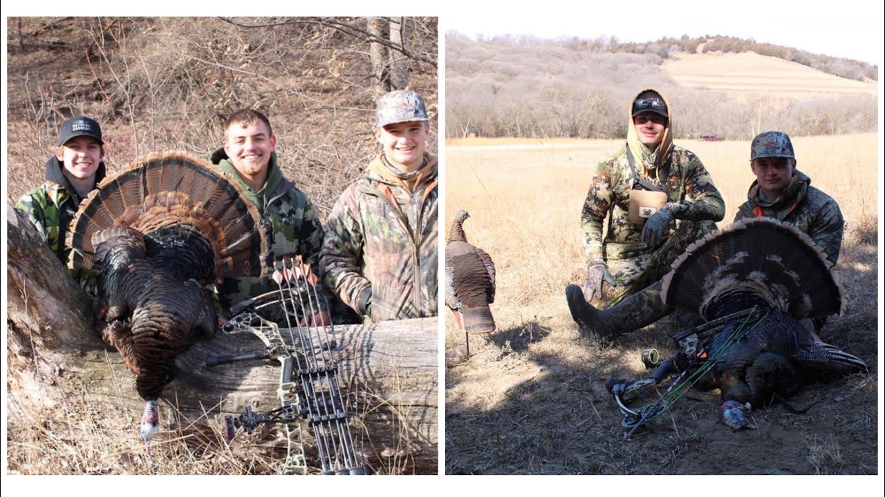 Nebraska Archery Turkey Hunting 2022 (TAGGED OUT) YouTube