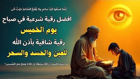 أفضل رقية شرعية في صباح يوم الخميس علاج الحسد_السحر_العين _حفظ وتحصين للمنزل _القارئ سعيد حمدان