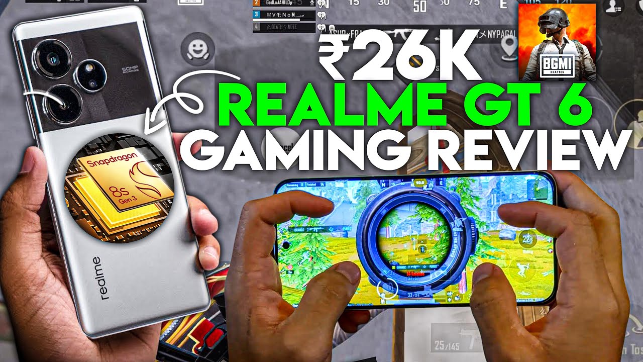 Realme GT 6 Gaming Review 2026: Still the Performance King at ₹26,000? ⚡ 120Fps Full Gaming Test! 