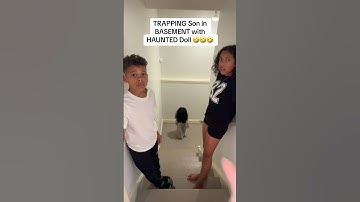 TRAPPING Son in BASEMENT with HAUNTED Doll Gone BAD 🤣🤣🤣