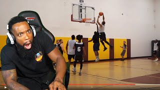 BEST ALLEY OOP DUNK YOU EVER SEEN! Trash Talking TEAM Gets EXPOSED! Men's League Basketball!