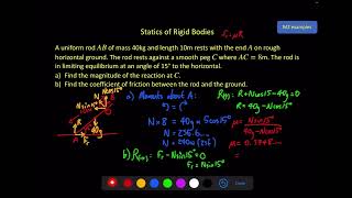 Mechanics 2 - Statics of Rigid Bodies - Video 1