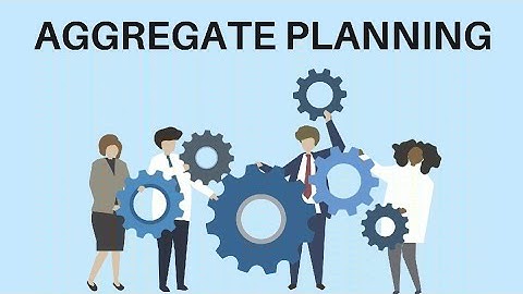 Aggregate Planning||Meaning||Objectives||Process||Strategies||Level||Chase||Production Management||
