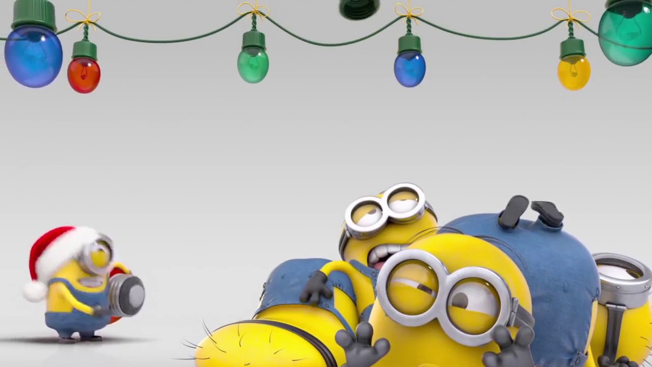 New Minions lustige Weihnachten... don't do this at home! :-D