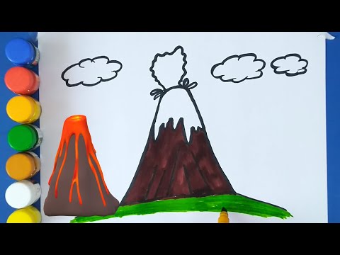 Βίντεο: Πώς να σχεδιάσετε ένα ηφαίστειο