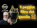 Sostituzione filtro gasolio Nissan Juke 1.5 dci : Il diabolico filtro .
