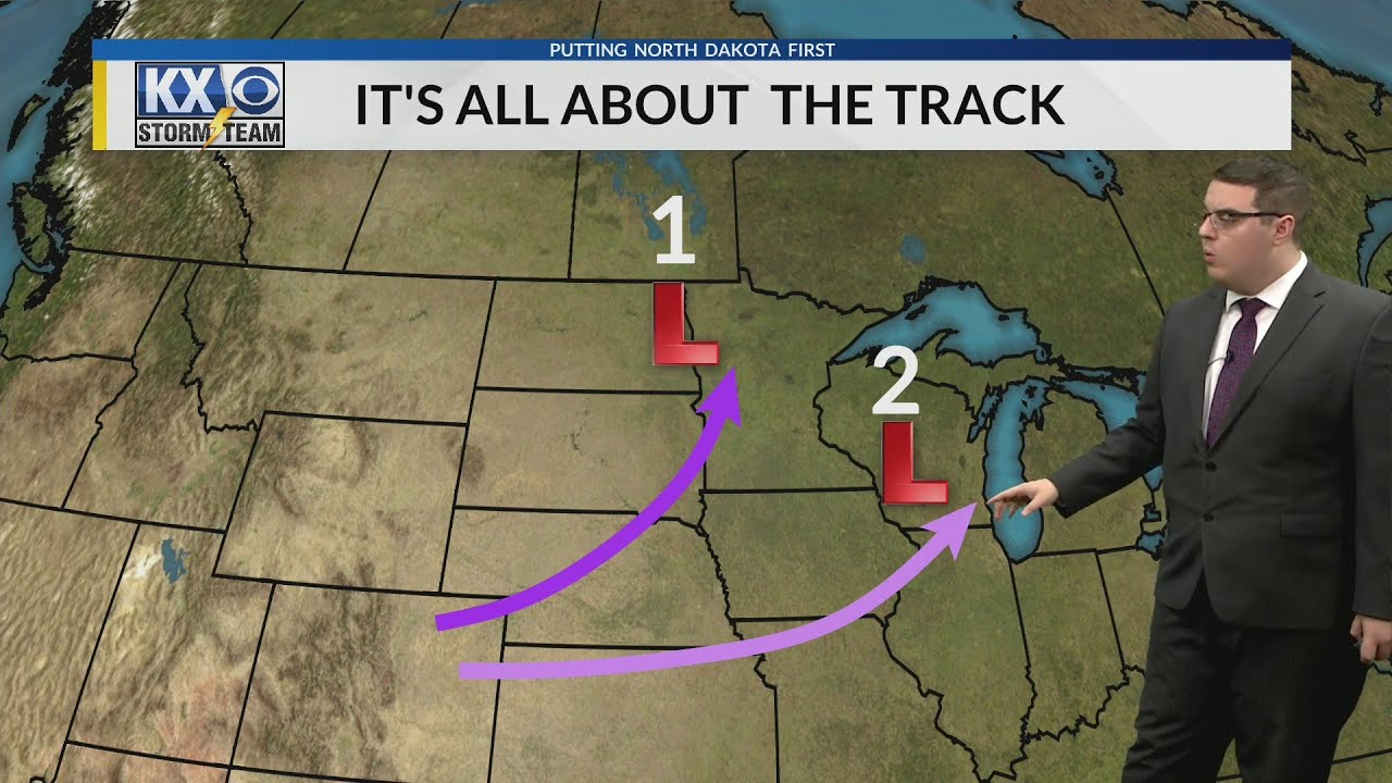 A dry and sunny weekend but next week appears to start off with snow ...