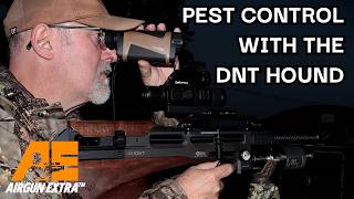 Airgun Extra | DNT Hound thermal spotter review and hunting | Airgun pest control at night