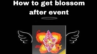 how to get blossom rune after event (rpg simulator)