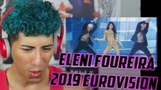 Eleni Foureira 2019 Eurovision REACTION Resimi