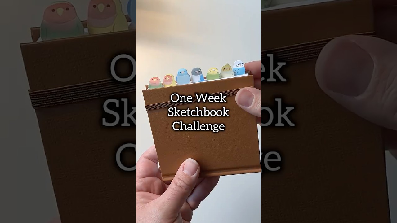 One Week Sketchbook Challenge: Day 1! 