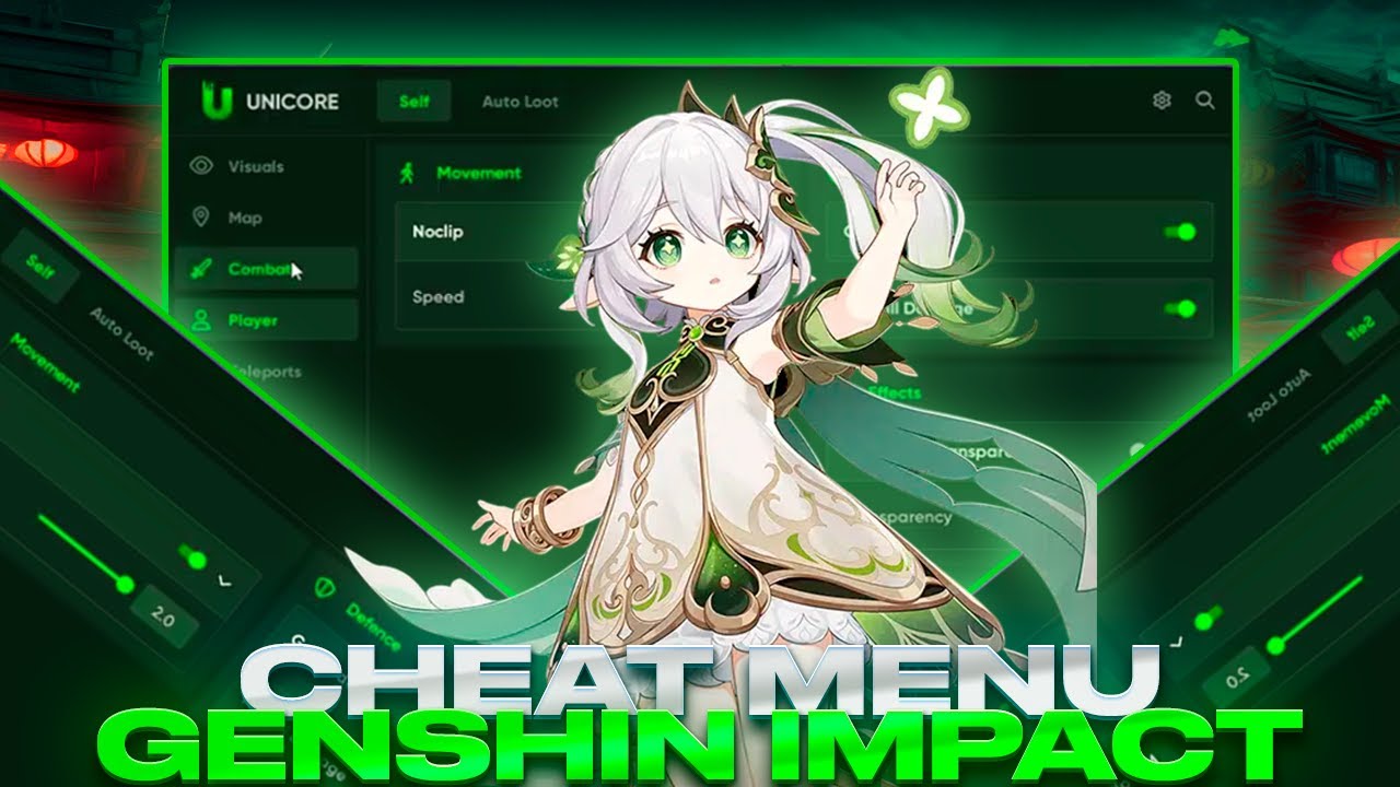 [Updated] Genshin Impact - TOP Cheat Menu | Greated Cheat For GI | Many ...
