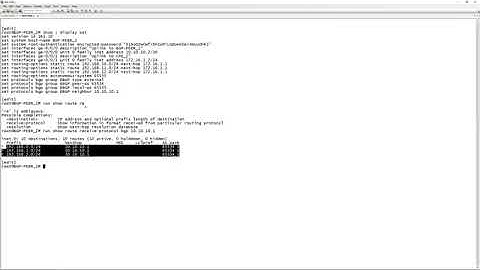 How To Configure BGP Import and Export Policies on Juniper