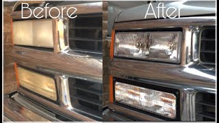 How to replace headlights on 88-99 chevy tahoe/Silverado/suburban