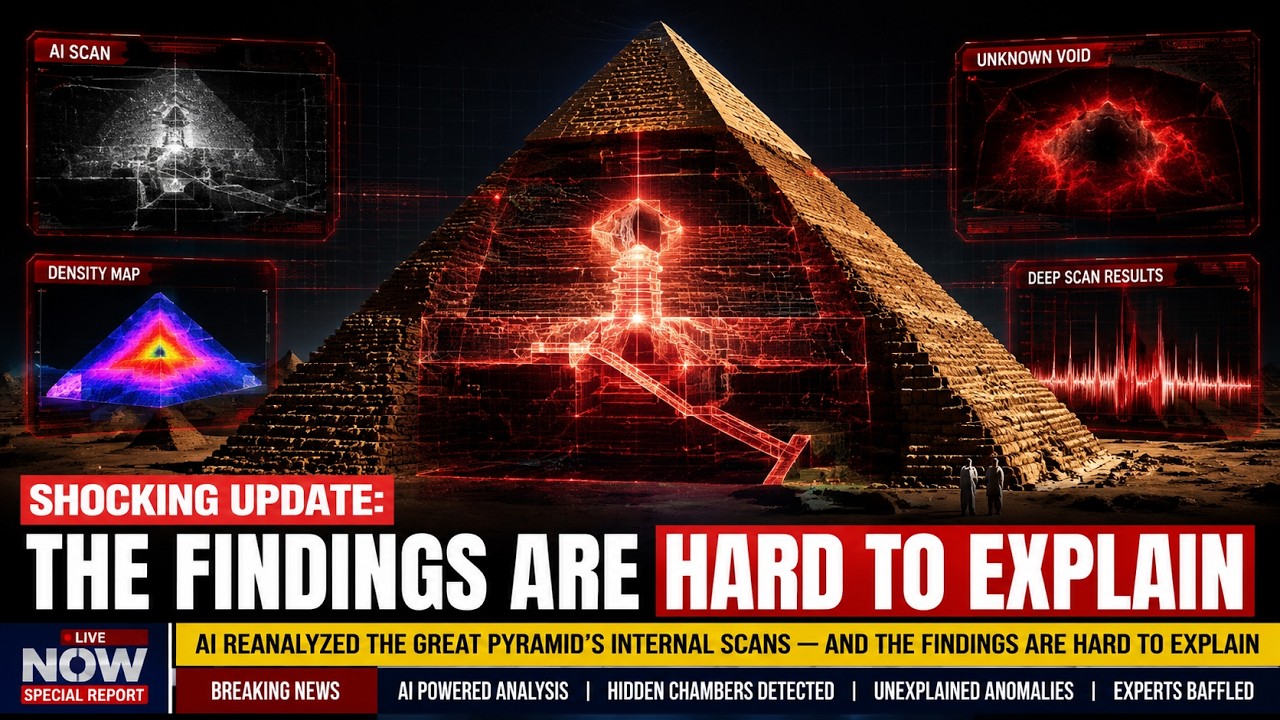 Pyramid Internal Ramp Scan AI Reanalyzed the Great Pyramid's Internal Scans — And the Findings Are ...