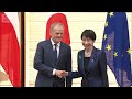 高市総理　ポーランド首相と会談　ウクライナ支援など連携強化で一致(2026年4月15日)