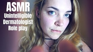 Fast ASMR - Unintelligible Dermatologist Role play _ Face touching, Mouthsounds [Binaural] screenshot 3