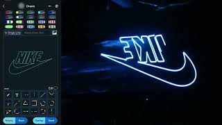 Apple/Android APP animated laser light-M6 screenshot 5