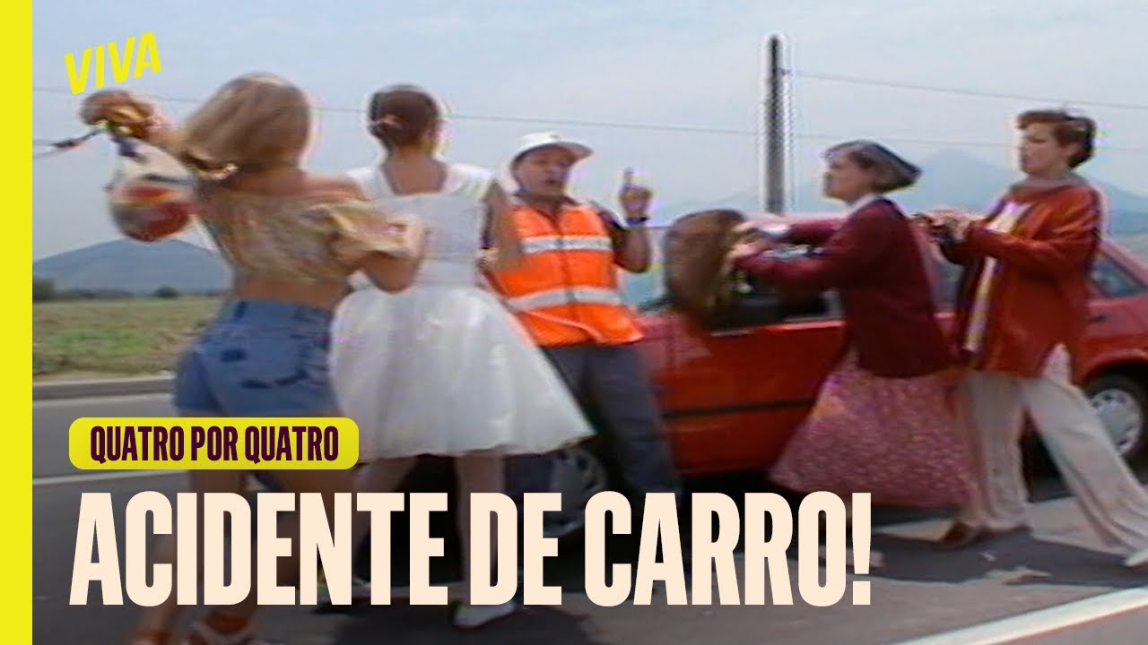 BABALU, ABIGAIL, AUXILIADORA E TATIANA SE CONHECEM EM ACIDENTE | QUATRO POR QUATRO | CAP 5 |  VIVA