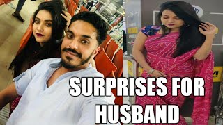 The Surprise - Ishika Surprises husband during his return from UK after long time || Ishikas vlog