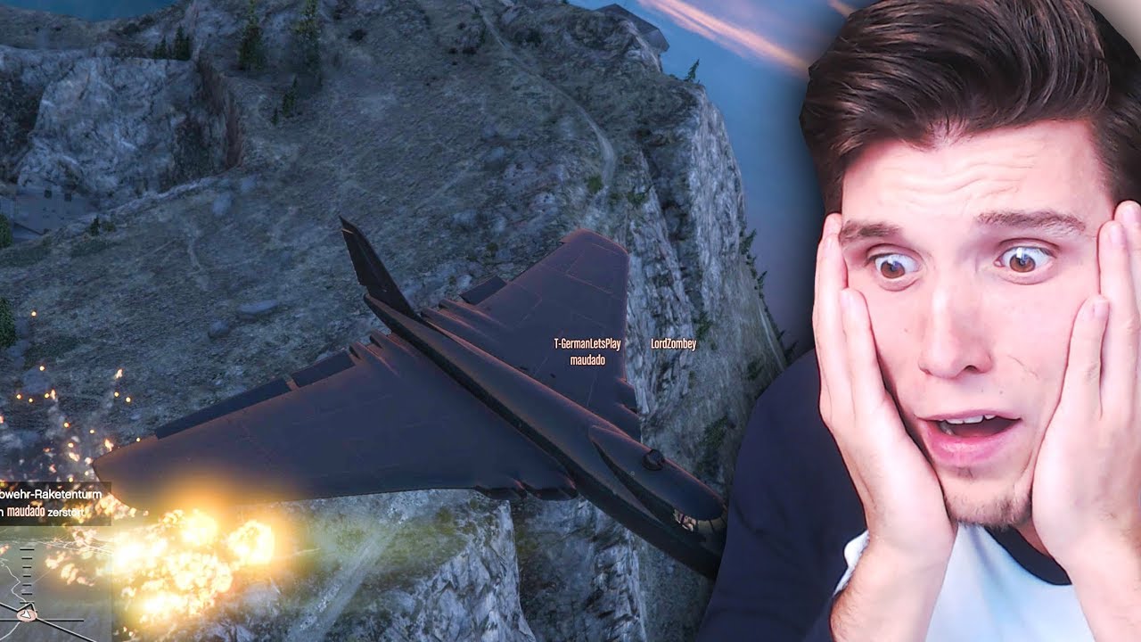 Wir KLAUEN DAS GRÖßTE FLUGZEUG IN GTA ONLINE