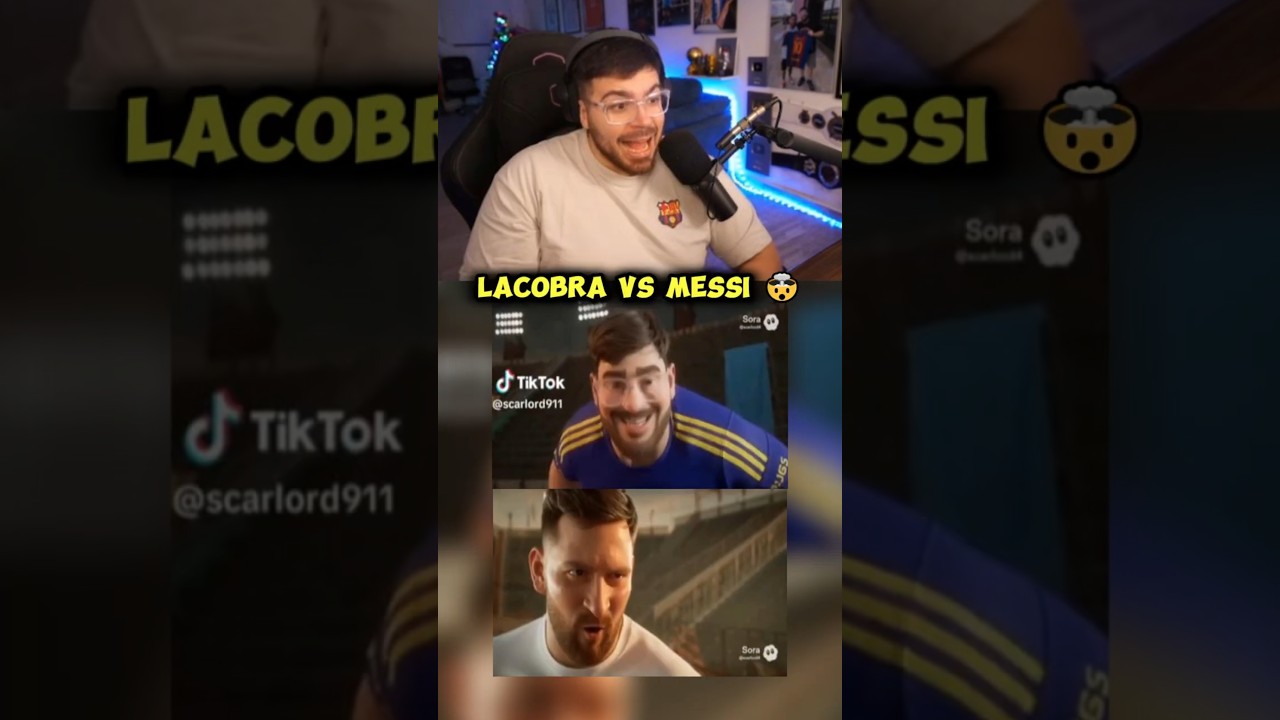 MESSI VS LACOBRA EN MK 😂 