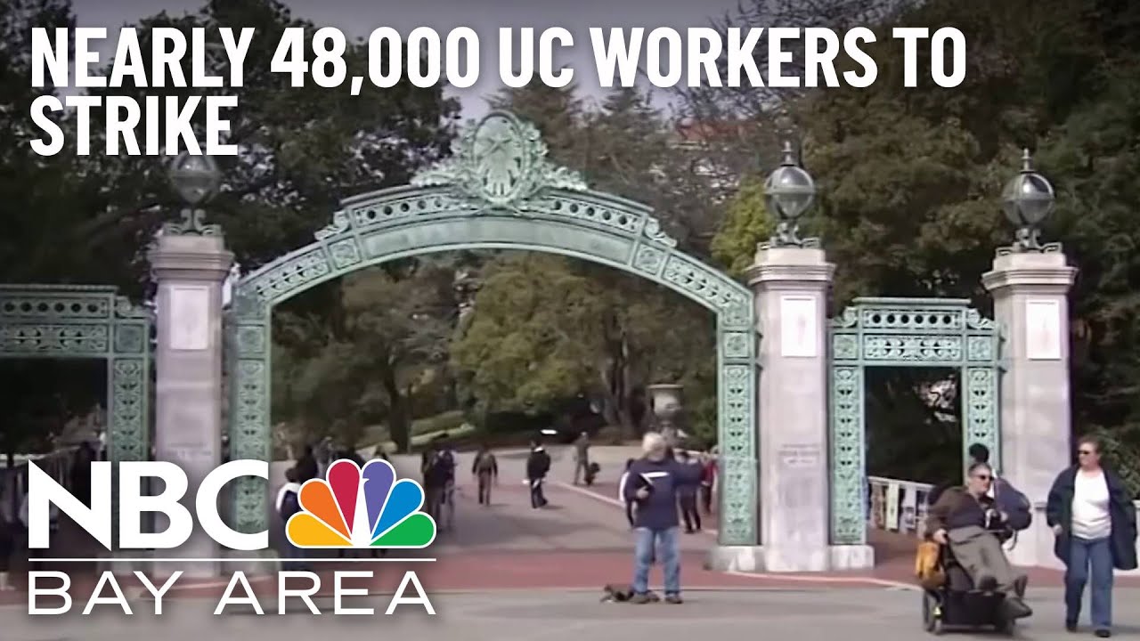 Nearly 48,000 Workers Poised to Strike Across the UC System - YouTube