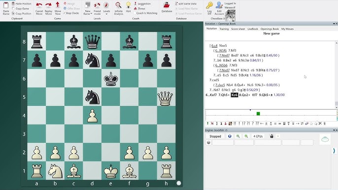 The “Compare” chess analysis function in Fritz 13