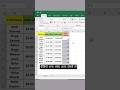 ⚡ Fast Age Calculation in Excel #excel #excelformula