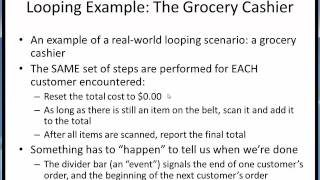 looping overview