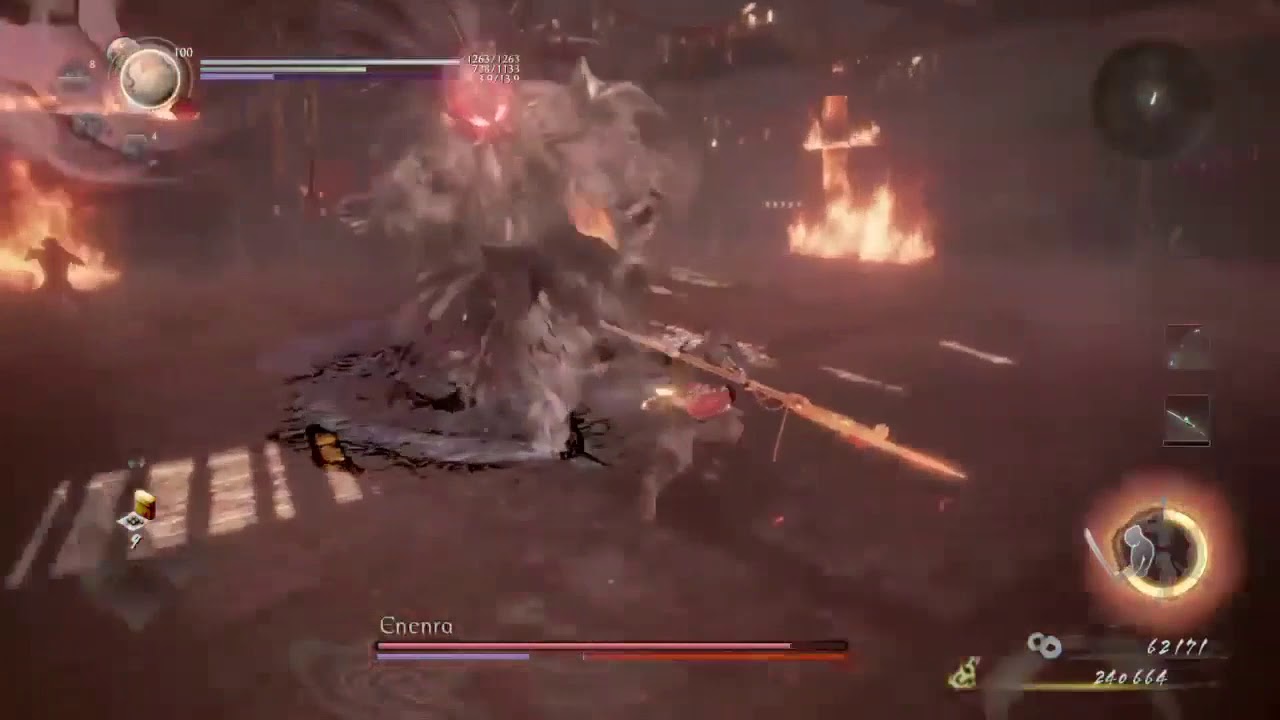 Nioh 2 Level 1 Enenra Kill KotK submit (Fire theme)