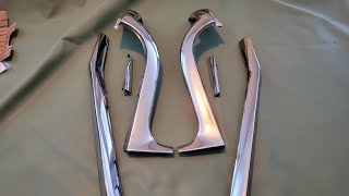 HOW TO POLISH STAINLESS MOLDINGS AT HOME!! / DIY / CLASSIC CAR / LOWRIDER / RESTORATON / AT HOME