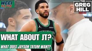STAYING SILENT? What Does Jayson Tatum Want the Celtics to DO/NOT DO? ||The Greg Hill Show