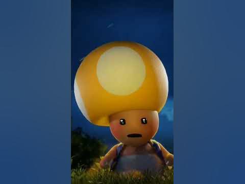 Super Mario Toad goes Super Saiyan. #shorts #gaming #viral #mario #