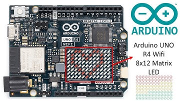 การใช้งานแผง LED Matrix 8x12 ของ Arduino UNO R4 Wifi ตอนที่ 7/7