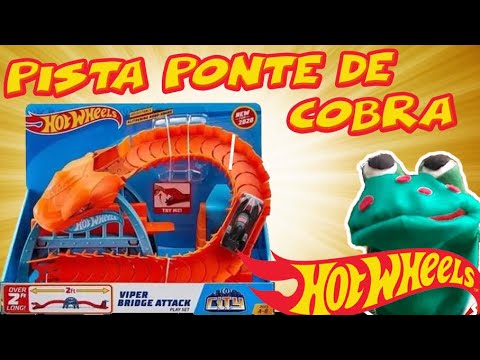 Hot Wheels City Ataque De Morcego / Ponte De Cobra – Lepap Papelaria