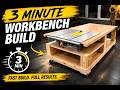 3 Minute Build: DIY Table Saw Workbench