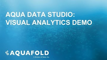 Aqua Data Studio - Visual Analytics Demo