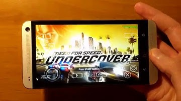HTC One (M7) - NFS Undercover - PPSSPP v1.1.1 - Gameplay / Test