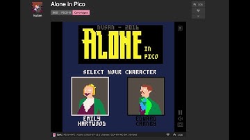 Alone in Pico on Pico-8 by NuSan