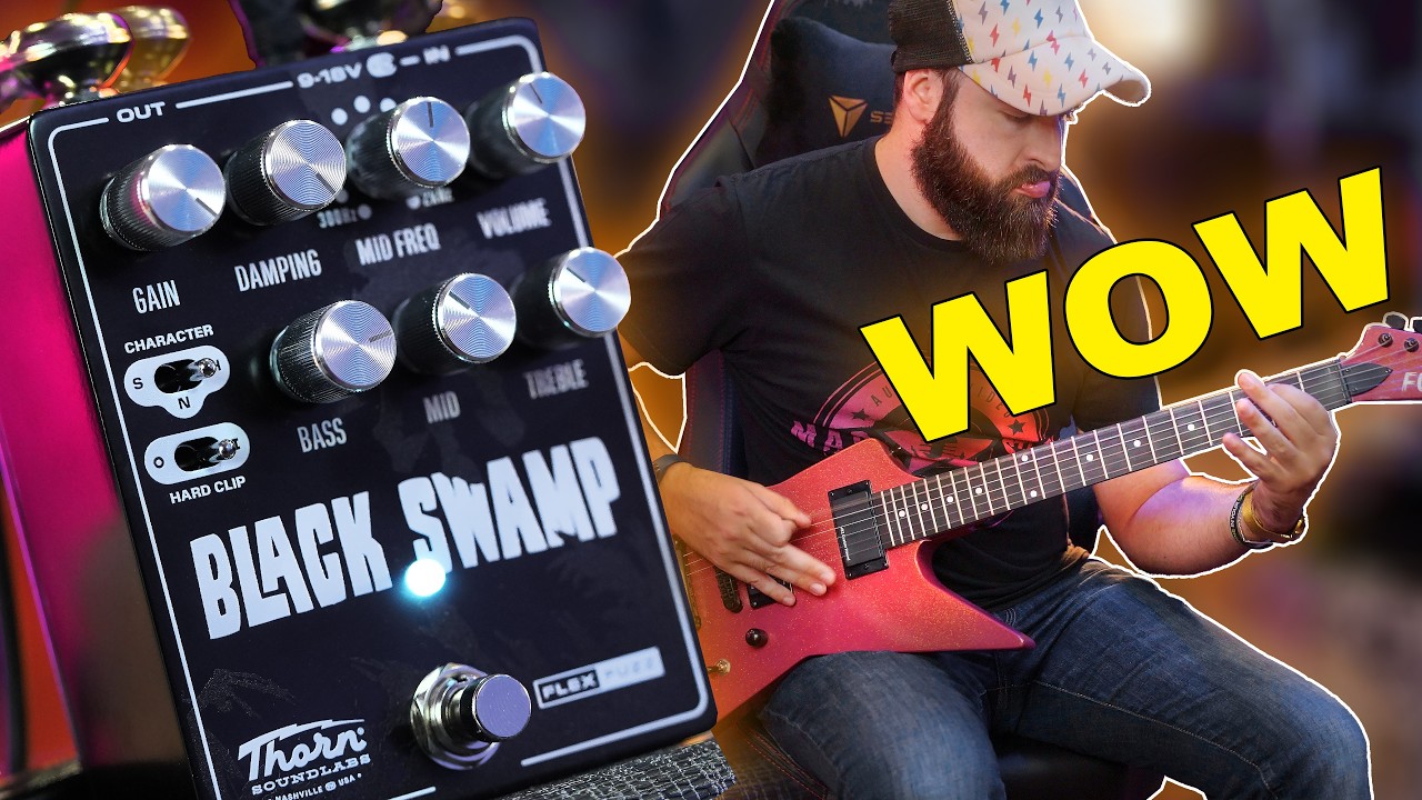Guitar Pedal X - GPX Blog - Thorn Soundlabs' Black Swamp Flex Fuzz