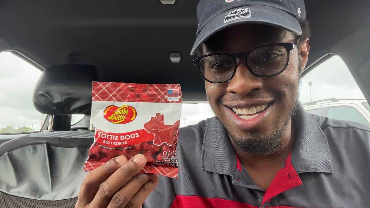 First Impressions on Jelly Belly Scottie Dogs 🐶 Red Licorice… YouTube