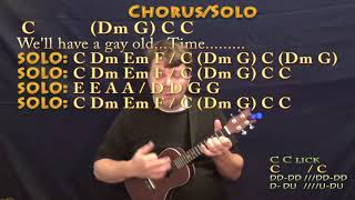 Video thumbnail of "Flintstones (TV Theme) Ukulele Cover Lesson in C with Chords/Lyrics"