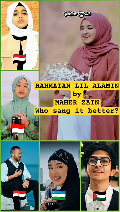 Maher Zain - Rahmatan Lil alamin || Who sang it better cover by Yosef, Aishwa, Nisha, mohlaroyim,