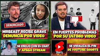 Mr BEAST RECIBE GRAVE DENUNCIA por su ULTIMO VIDEO | IBAI EN GRAVES PROBLEMAS | YT SHORTS RIP